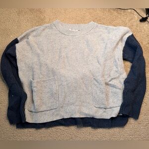 Madewell Women’s Two Color Knit Sweater Large